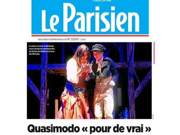 Le Parisien – Septembre 2019 – Quasimodo