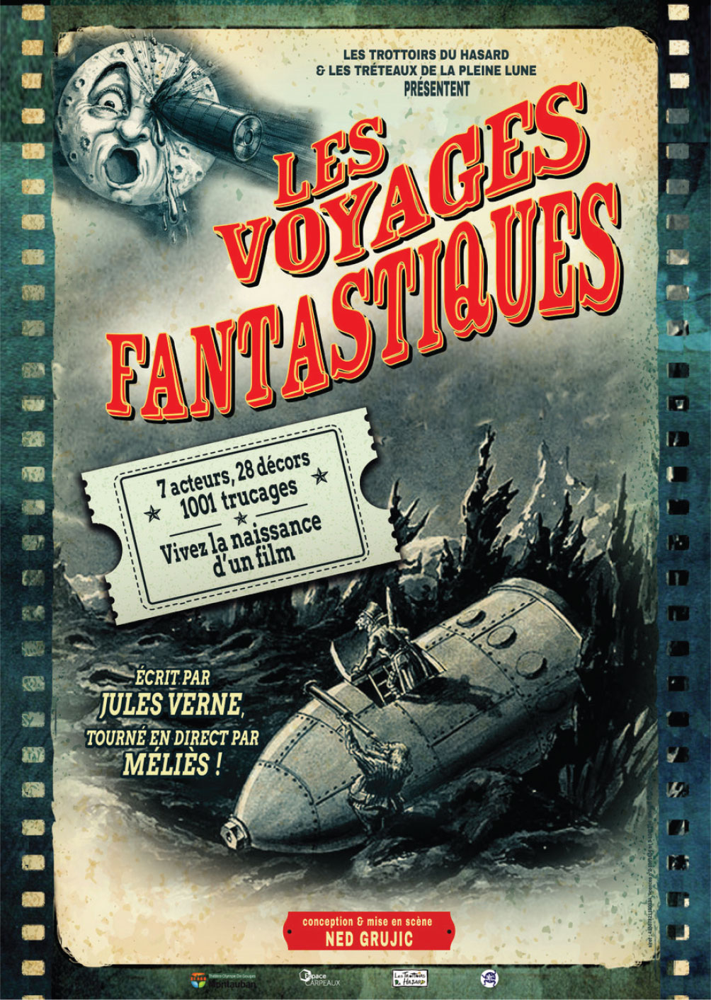 Théâtre jeunesse - Espace Paris Plaine - Les voyages fantastiques - Saison 2022-2023